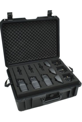 HamKing Equipment Case Black XL 6  (radio's or accessories not included)
