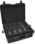 HamKing Equipment Case Black XL 6  (radio's or accessories not included)